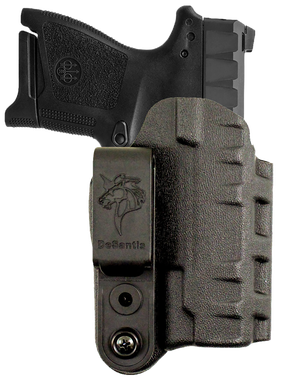 DeSantis Gunhide 137KJ1ZZ0 Slim-TukIWB Black Kydex Belt Clip Fits Rost Martin RMIC Ambidextrous