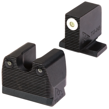 Rival Arms RARA3B231S SIG Sauer 3-Dot Night SightsGreen Tritium White Outline Front Sight-Green Tritium Black Outline Rear Sight