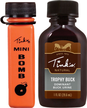 URINE W/MINI BOMB 1FL OUNCETINKS DEER LURE TROPHY BUCK