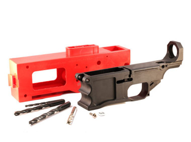 Polymer 80 .308 Warrhog 80% Polymer AR10 Lower Kit- Black