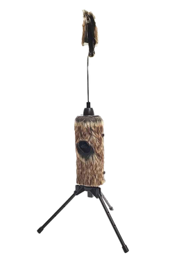 Mojo Outdoors HW2508 Fuzzy CritterPredator Species Brown Features Built-In Tripod