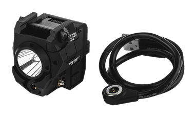 iProtec 6751 RM185LSG Rail-Mount Firearm Light with Green LaserBlack 185 Lumen White Light