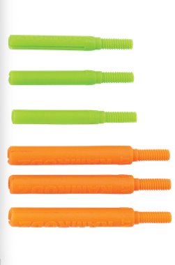 RamRodz 60010 Rifle & Shotgun Adapters Multi-Caliber Universal 6 Pack