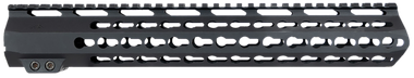 Aim Sports MTK13H308 AR Handguard13.50" High KeyMod Style Made of 6061-T6 Aluminum with Black Anodized Finish for 308 Cal AR-10