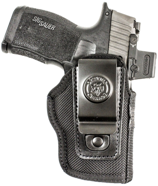 DeSantis Gunhide N87BJ9YZ0 Pro StealthIWB Black Nylon Sig Sauer P365 w/Red Dot Ambidextrous