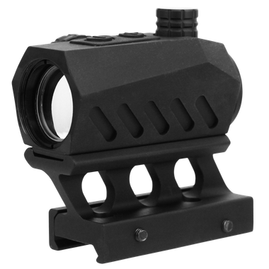 TacFire RD011 Dual Illuminated Red DotBlack Anodized 1 x 20 mm 4 MOA Red/Green Dot Features Riser Mount