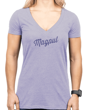Magpul MAG1336-530-2X Rover Script Women's Orchid Heather Cotton/Polyester Short Sleeve 2XL
