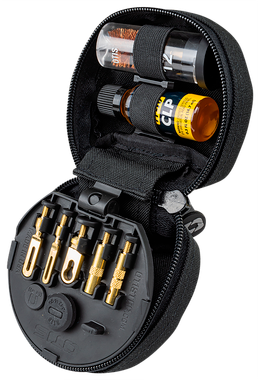 Otis FG753G 3-Gun Competition Cleaning Kit Multi-Caliber 12 Gauge Firearm Type Universal Bronze Bristle