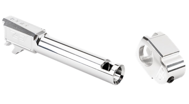 Zaffiri Precision ZP.365BTCSSThreadless Compensator 9mm Fits Sig P365 Silver 17-4 Stainless Steel