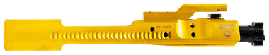Faxon Firearms FF556BCGCNITRIDETIN M16 5.56 Bolt Carrier Group.223 Rem/5.56 NATO TiN PVD Coated 9310 Steel For AR15/M16