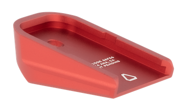 Strike Industries GALBPRED Base PlateCompatible w/Glock Except 20/21/26/27/33/39, Red Aluminum