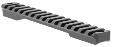 Talley PLM258779 Fierce Rivalry Picatinny RailBlack Anodized Long Action 20 MOA
