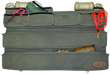 Mud River 18500 Truck Seat OrganizerBrown Nylon/Poly Pique