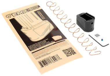 Strike Industries EMPHKVP9 Enhanced Magazine PlateExtended +5rd 9mm Luger Black Polymer for H&K VP9