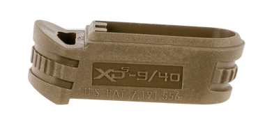 Springfield Armory XDS5902MFDE Backstrap Sleevemade of Polymer with Flat Dark Earth & 1 Piece Design for 9mm Luger Springfield XD-S with #2 Backstrap & 3"-4" Barrel