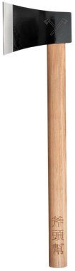 Cold Steel CS90AXG Axe Gang4" Hatchet Plain 1055 Carbon Steel Blade American Hickory Handle 20.25"