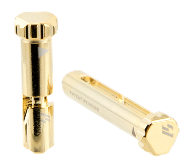 Strike AR10SHIFTG Shift PinsQuick Detach AR-10 Gold Steel
