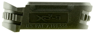 Springfield Armory XDS5902M Backstrap Sleevemade of Polymer with Black Finish & 1 Piece Design for 9mm Luger Springfield XD-S with #2 Backstrap & 3.30"-4" Barrel