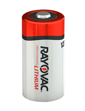 Rayovac RL123A2 123A LithiumSilver/Red 3 Volts 1,500 mAh (2) Single Pack