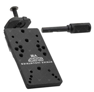 Strike Industries GSURFV2 Scorpion Universal Reflex Mount for Glock Version 2Black Anodized