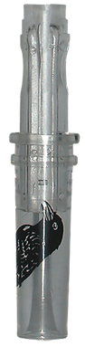 Haydel's Game Calls TC87 Triple ToneOpen Call Crow/Hawk Sounds Attract Turkeys, Clear Acrylic