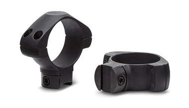 Konus 2-Piece Steel Riflescope Rings for Airguns & .22 Rails 1" High - Black
