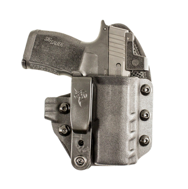 DeSantis Gunhide 206KA6VZ0 Uni-TukIWB Black Kydex Belt Clip Fits Glock 19/19X/19 Gen5/23/32/45 Right Hand