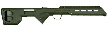 Desert Tech TRK22GRN TREK-22 Rifle Chassis OD Green Synthetic, Fixed Bullpup, Fits Ruger 10/22, 26.75" OAL
