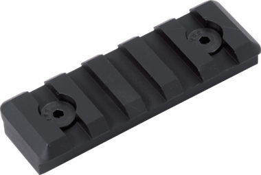 Timber Creek Outdoors M5SPRBL M-LOK 5 Slot Picatinny RailBlack Anodized