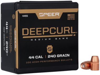 Speer 4455 DeepCurl44Cal 240gr Hollow Point 50 Per Box/5 Case