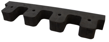 SME SMEMGR Magnet Gun RestBlack High Density Foam, Holds Guns Or Fishing Poles