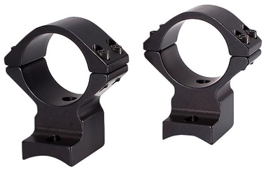 Talley 94X734 Scope Mount/Ring ComboExtended Black Anodized Aluminum 1" Tube Howa 1500/Howa Mini Medium Rings Short/Long Action 0 MOA