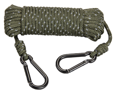 Hunters Specialties 00775 Reflective RopeOlive Drab 30' Long