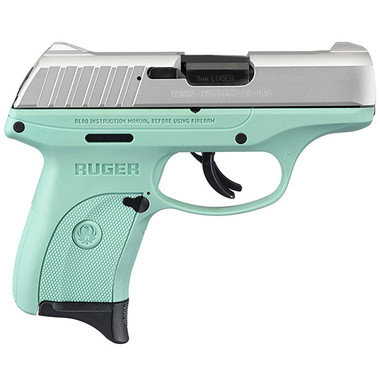 RUG EC9S 9MM 3.12 SATIN ALUM SLIDE TURQUOISE 8RD