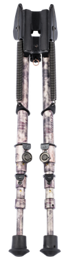 Harris Bipods 25C Non-Swivel 25C Swivel Stud, 13.50"-27", Kryptek Highlander Steel/Aluminum, Rubber Feet