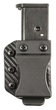 DeSantis Gunhide A100KJYYZ Persuader Mag PouchIWB/OWB Black Kydex Belt Clip Compatible w/ Glock 43 Ambidextrous