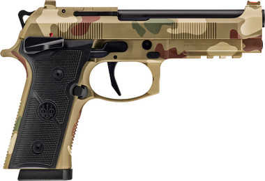 10RD FROGSKIN CAMO 2 MAGSBERETTA 92XI SAO FS 9MM 4.7"