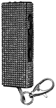 SKYLINE USA INC SGGDBOBK Stun Gun Bring-It-On Black Features LED Light Includes Keychain