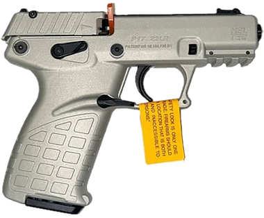 Kel-Tec P17SA P17Sports South Exclusive Color, Compact Frame 22 LR 16+1 3.80" Black Steel Threaded Barrel, Shimmer Serrated Steel Slide, Shimmer Polymer Frame w/Picatinny Rail, Textured Grip