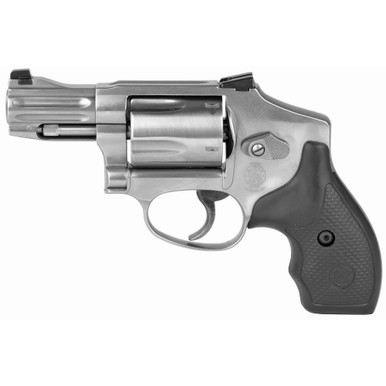 Smith & Wesson 178044 Performance Center Pro 640 357 Mag 5rd 2.13" Stainless Steel Black Polymer Grip