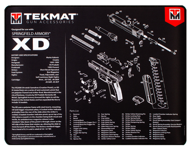 TekMat Ultra 20 Springfield Armory XD Gun Cleaning Mat