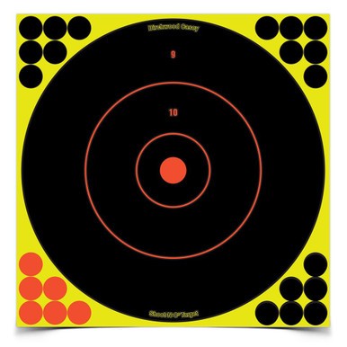 Birchwood Casey Shoot-N-C 12in Bulls-Eye Target - 12 Targets