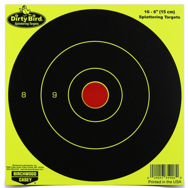 Birchwood Casey Dirty Bird Yellowlow Round Target 16-6. .
