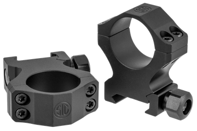 Sig Sauer Electro-optics Alpha1 Hunting Rings, Sig Soa10014Alpha1 Rings 30mm E-hi Alum Mat Blk