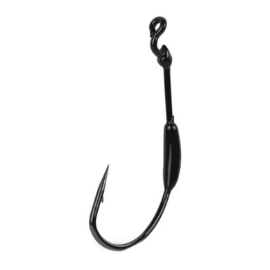 Mustad KVD Grip-Pin Soft Plastics 0.125Oz-Blk Nickel 3Ct 3 0