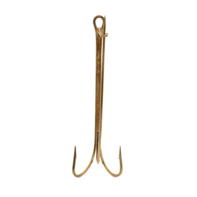 Mustad Dbl Live Bait Liver Hook w SafetyPin-Bronze 5 Ct 1 0