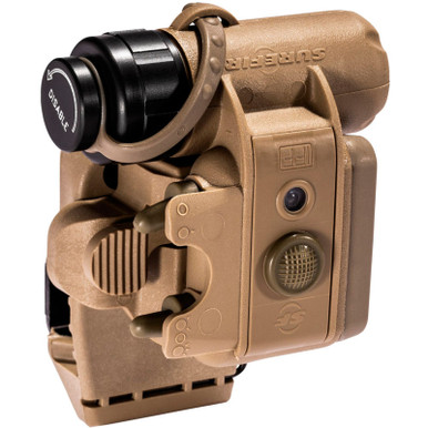 SureFire Helmet Light 3V 1.4 to 19.2 Lu Blu Wh IR LED Tan