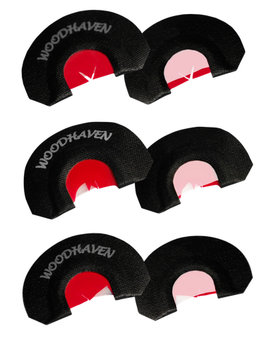 Woodhaven Custom Calls Red Ninja, Woodhaven Wh301 Red Ninja 3 Pack