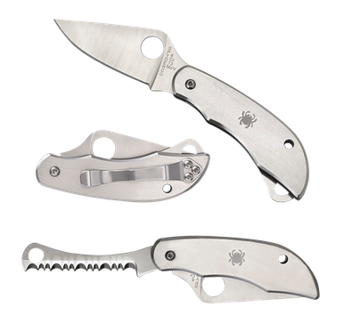Spyderco Clipitool, Spy C176p&sClipitool SerratedP&s