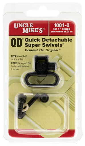 Uncle Mikes Shotgun Swivels, Unc 1592-2 Sling Swivels Qd 115 Sg-12